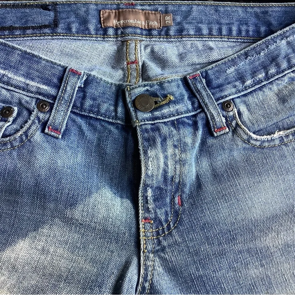 Custom Embroidered Denim Jeans By Boudoir Queen - Picture 3 of 5